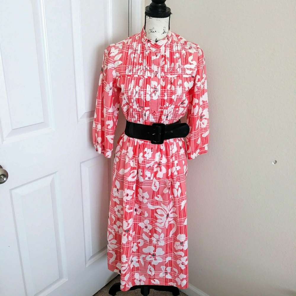 Vtg Casi Designer Dress